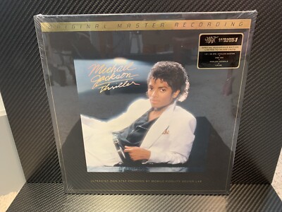 Michael Jackson Thriller MFSL 33RPM One-Step Vinyl #002272 New, Sealed