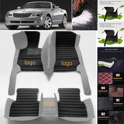 For Chrysler crossfire 2004-2008 Car Floor Mats Custom All Weather Waterproof - Imagen 16 de 36