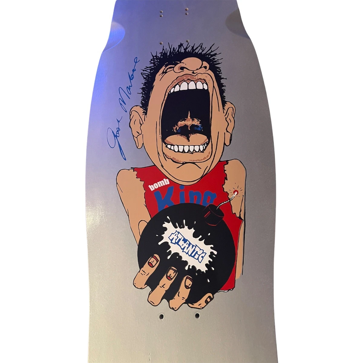 Josh Marlowe Hammerhead Skateboard By Brand-X-Toxic High Energy Bomb Reissue OG
