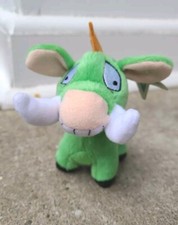 Neopets Green Moehog Warthog McDonalds Mini Promo Plush with Star tag