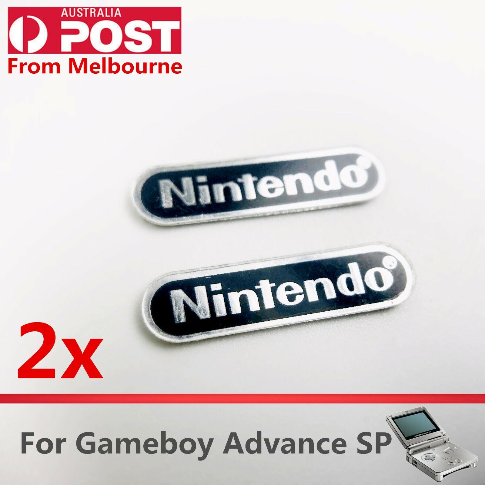 50sets Replacement For GBA SP Label Stickers Custom Design Console