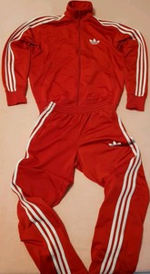 adidas anzug rot weiß