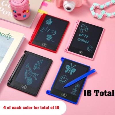 16 Pack LCD Writing Tablet, Drawing for Kids Educational Learning Toys for Kids