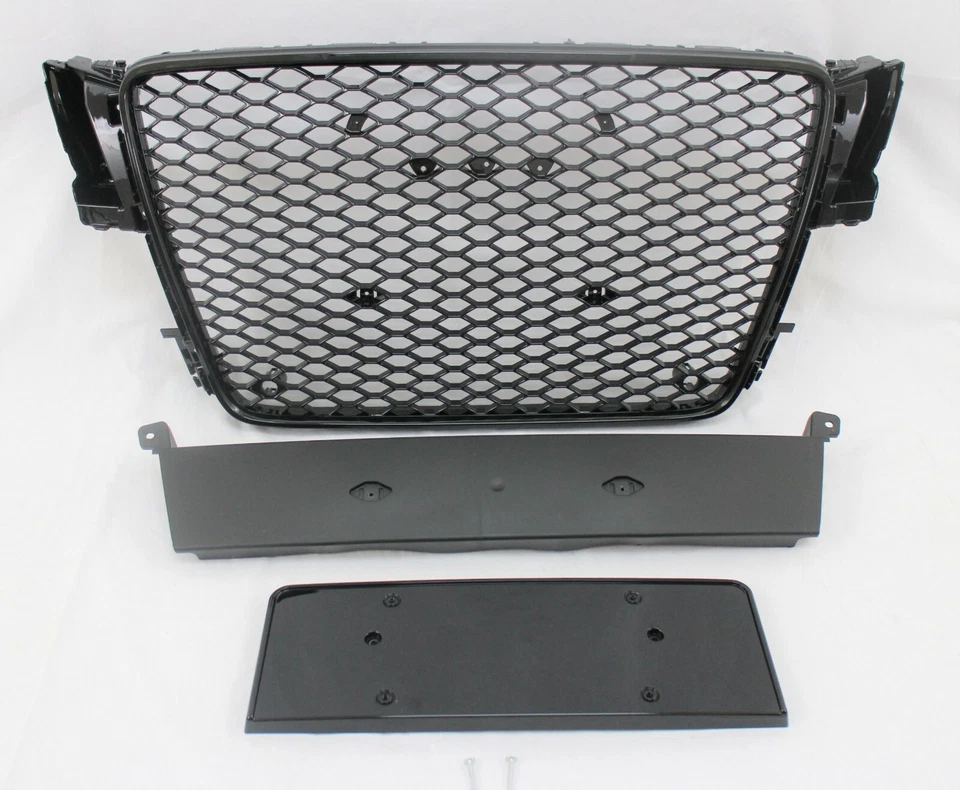 front bumper grille valance conversion set kit for 2008- 12  A5, S5 RS5 style - Изображение 4 из 4