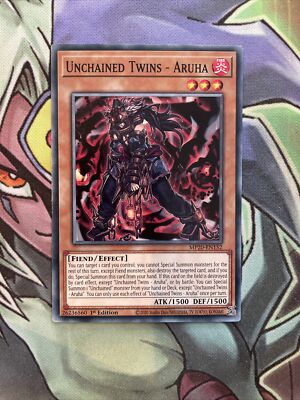 MP20-DE152 Unchained Twins - Aruha Common 1. Auflage NM Yugioh Karte