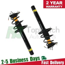 Pair Front Shock Struts Assys w/PASM For Porsche 911 997 Carrera Targa 2WD 05-12