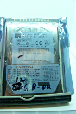 12.07GB DISK DRIVE, HDD2149   TOSHIBA AMERICA MK1214GAP   ''NEW'' still SEALED