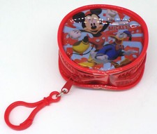 Disney Mickey Mouse Geldbörse Portemonnaie - Offiziell Lizensiert - 8 cm - Rund 