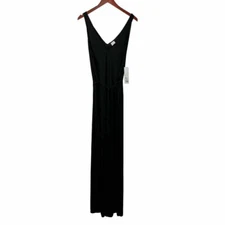 Liz Lange Maternity XL Black Maxi Pool Cover Up NWT