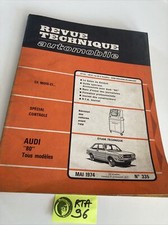 Revue technique Audi GT