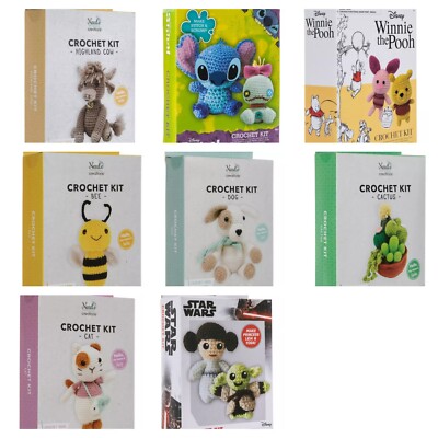 Crochet Kits Stitch, Pooh, Cat, Dog Various New