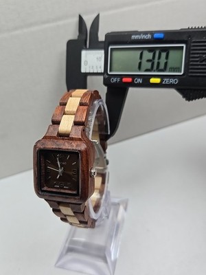 Tense Small Summit Katalox Maple Wood Watch Womens Quartz Canada New Battery Small Summit main image 4