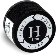Kamui Clear Black Cue Tip - H