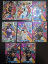 2025-26 Topps Finest Basketball base+refractor-8 lots-Julius Randle,RC Traore