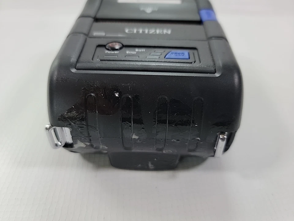 Citizen CMP-20BT Portable Printer USB Bluetooth w/Battery (POWERS ON/UNTESTED) - Image 3 of 4