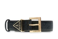 Guess BW9291P5425 Noelle 4G Logo Adjustable Womens Belt In Black Multi 