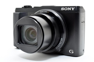 Sony Cyber-shot DSC-HX50V Black 20.4MP WiFi GPS Tested Working