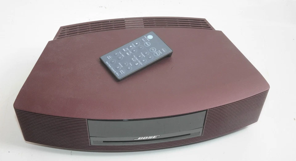 Bose Wave III Music System Limted Edition Burgundy Maroon FM CD DAB+ Remote UK - Image 3 of 4