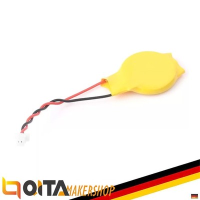 WaveShare RTC-Akku Batterie LIR2025 25mAh, 3,6V-4.2V mit JST-Anschluss für RPi 5
