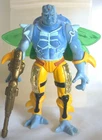 Free shipping! Vintage Playmates Exo Squad Neo Lord figure with Exodestroyer Rif