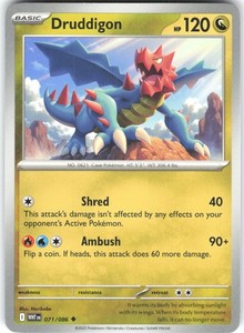 Druddigon 071/086 White Flare Uncommon