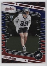 2024 Panini Absolute Rookies Red & Blue Cooper DeJean #140 2h5