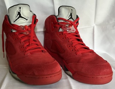 Nike Air Jordan 5 Retro - Red Suede (US 13 - EU 47.5)