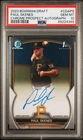 2023 Bowman Draft Chrome Prospect Autographs Paul Skenes #CDA-PS PSA 10 Gem Mint