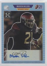 2021 Leaf Pro Set Metal 1989 Platinum Blue Rainbow 2/10 Marvin Wilson Auto 2t9