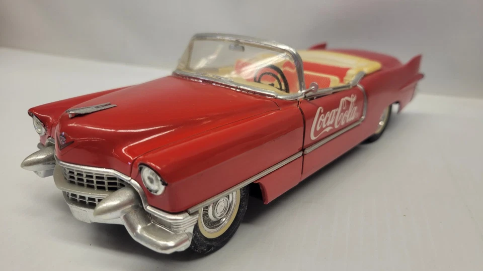 Solido Coca-Cola Die Cast Cadillac Eldorado #9507 1:18 scale - 1990 - France - Image 2 of 4