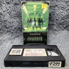 Invader VHS Tape 1993 Vidmark Hans Bachmann A. Thomas Smith Sci-Fi Movie Film