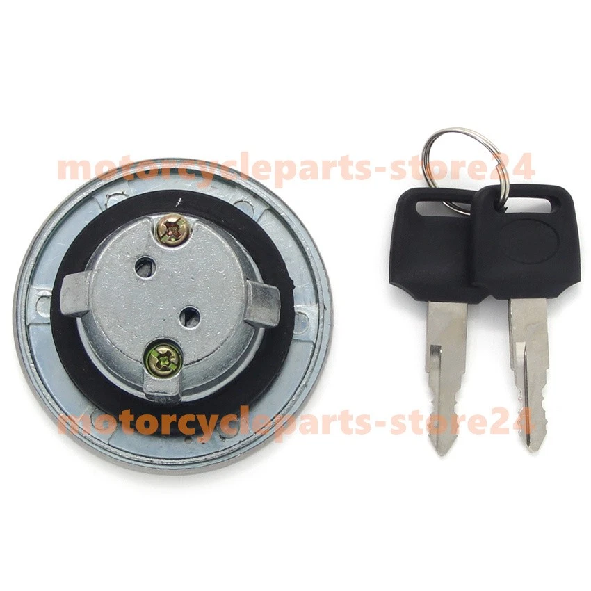Gas Fuel Tank Cap Key Set for Yamaha FZR250 87-88/ FZR400 1988-90/FZR600 1989-93 — 第 3/4 张图片