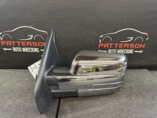 09-10 F150 POWER DRIVER LEFT LH SIDE VIEW DOOR MIRROR CHROME 9L3417683GY