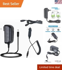 AC/DC Adapter for EverStart MAXX 1200 Peak AMPS Jump Starter with Air Compres...