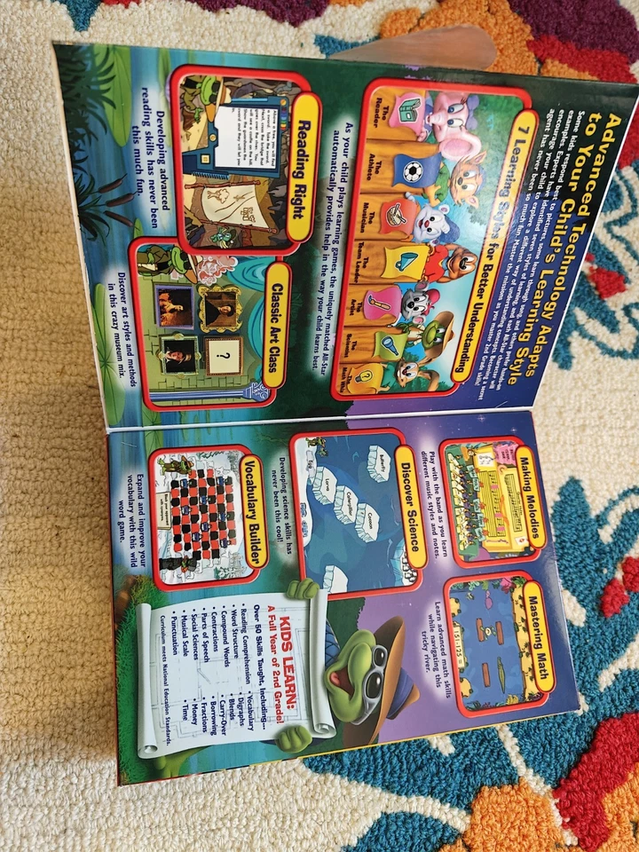 Jump Start Advanced 2nd Grade PC Educational Software Ages 6-8 NEW - Image 3 of 4