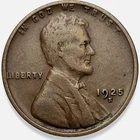 1925-S Lincoln Wheat Penny Cent 1c VF+ * Original Surfaces* 1925S #1