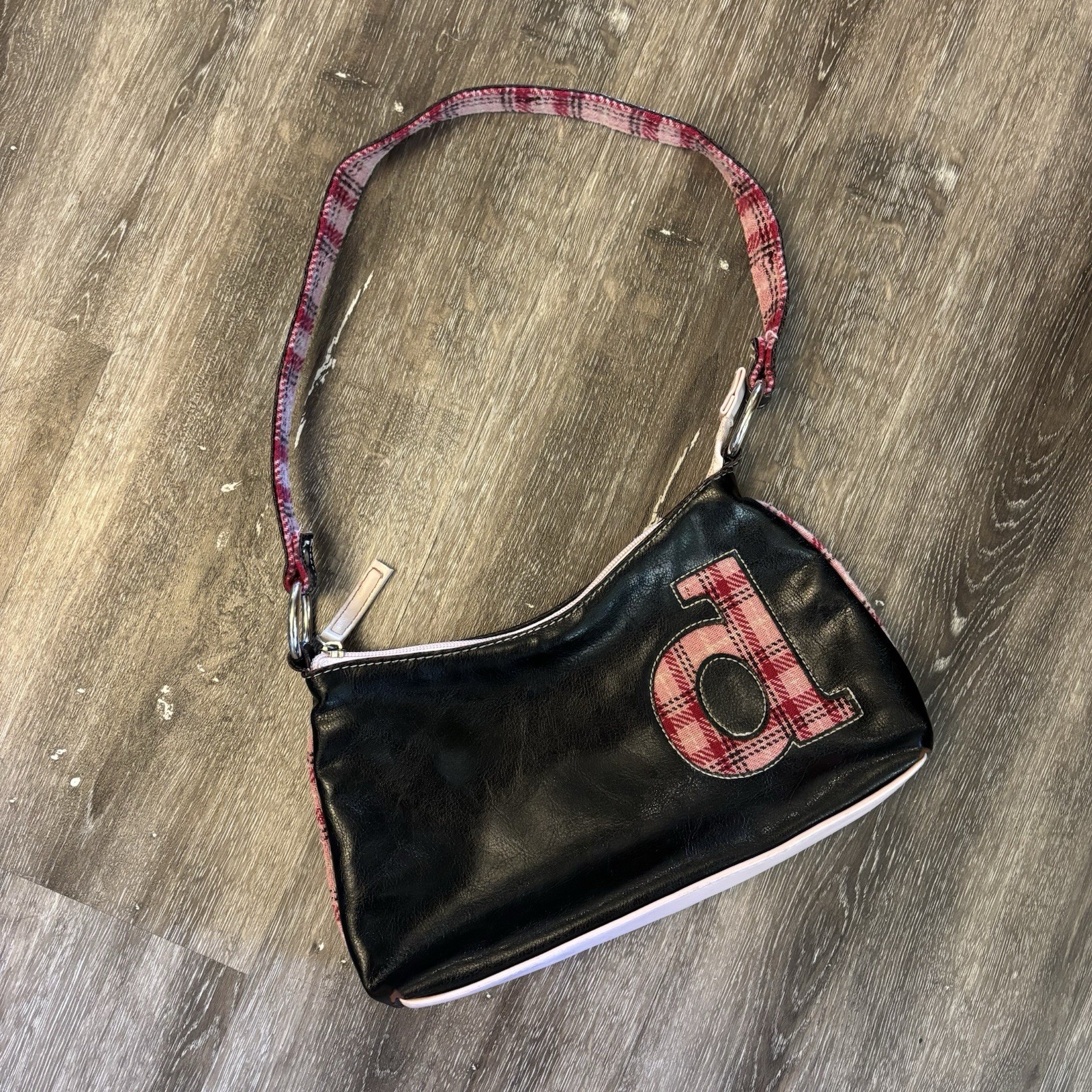 Y2k Initial D Purse Shoulder Bag