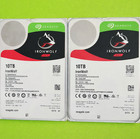 Lot of 2 Seagate IronWolf 10TB NAS HDD ST10000VN0004 3.5" SATA 7200RPM