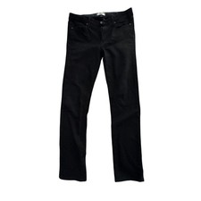 Paige Skyline Straight Jeans Black Made in USA Size 31