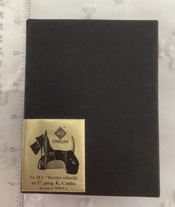 Ćmielów 2” N213 Terrier Box (Scottie Figure) Presentation Box