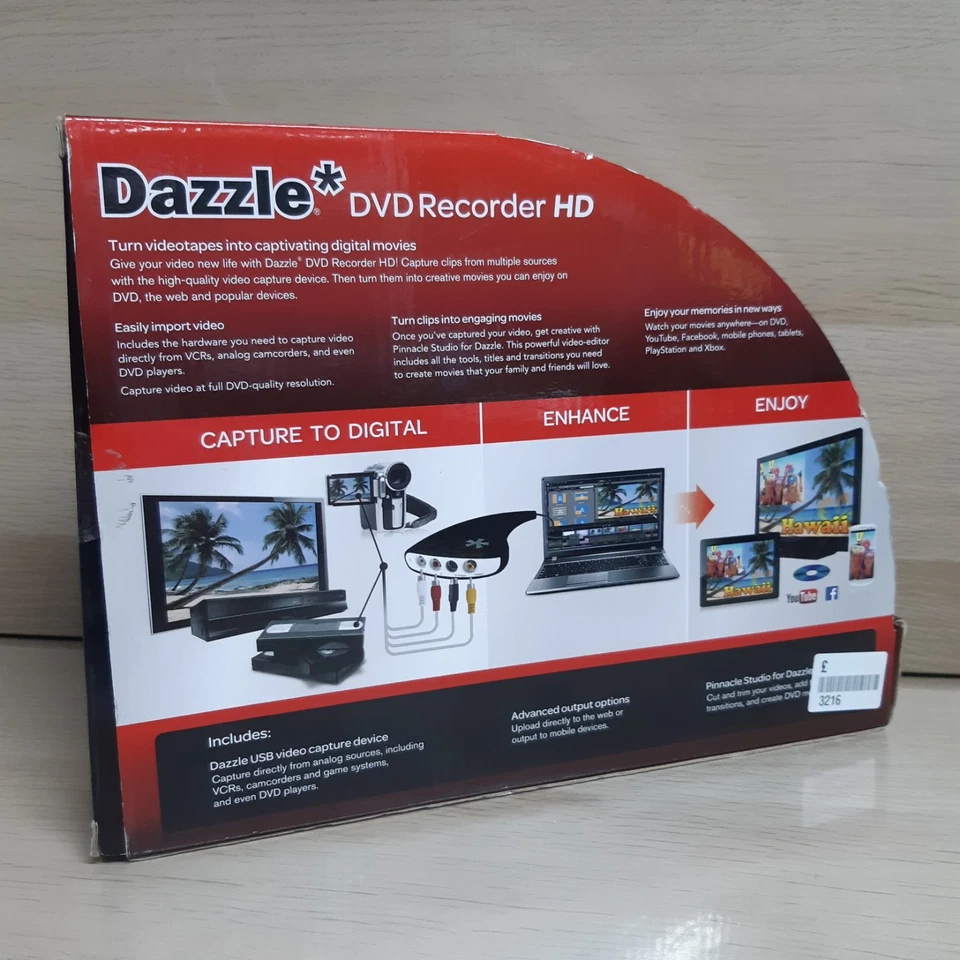 Dazzle DVD Recorded HD Turn Videotapes To Captivating Digital Movies Windows PC - Image 2 of 4