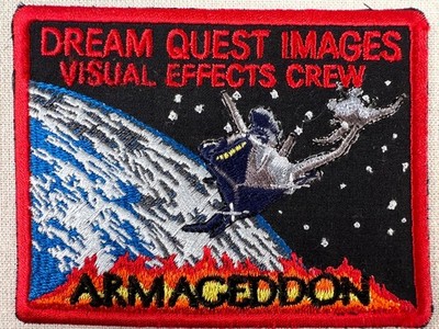 Armageddon - DreamQuest Images (Disney) VFX Crew Gift Patch - 1997