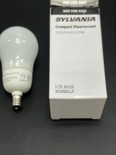 5 Pack Sylvania cfl 5w fluorescent 120V light bulb CF5EL/B10/827/C/ADP/DIM