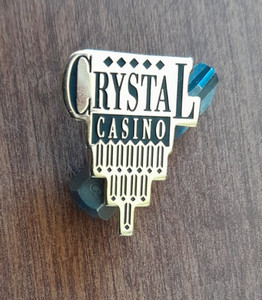 Vintage Chrystal Casino Lapel / Hat Pin