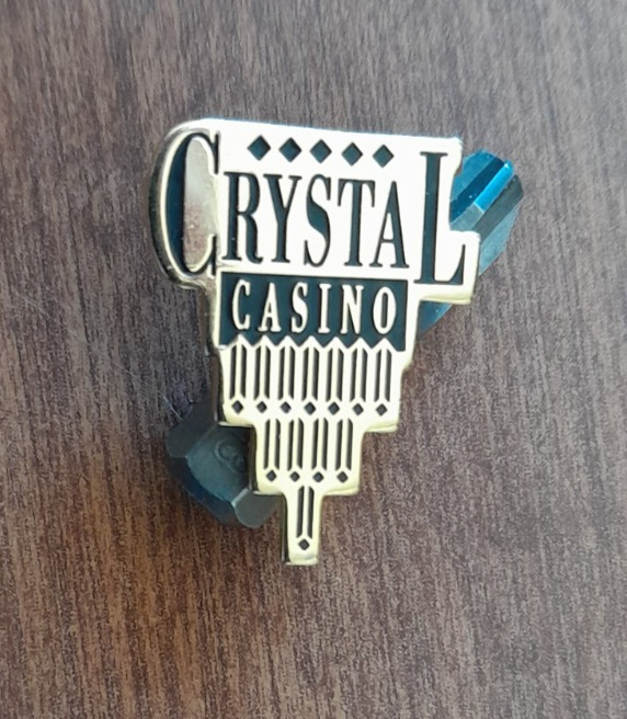 Vintage Chrystal Casino Lapel / Hat Pin
