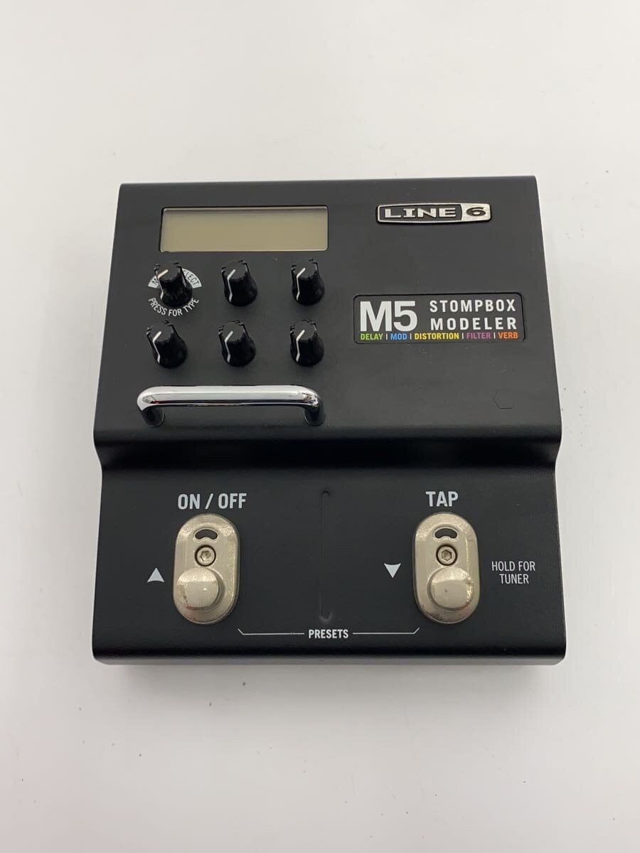 ギター LINE6 STOMPBOX MODELER M5 USED Line 6 M5 Stompbox Modeler Guitar Multi Effects Pedal Processor w