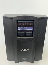 APC Smart-UPS SMT1500 LCD 1000W 12A MAX 1440VA 120V 8 Outlet Comes W/ BATTERY