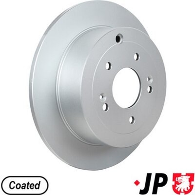 2x JP GROUP Bremsscheibe JP 3563200200 für CM SANTA FÉ HYUNDAI 2 SUV CRDi 4x4