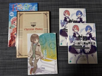 Re:Zero Movie Admission Bonus Set Rare Anime Goods Near Mint Condition