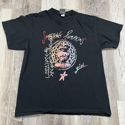 Smashing Pumpkins X HUF Gish Japan T Shirt Mens Large Black | eBay